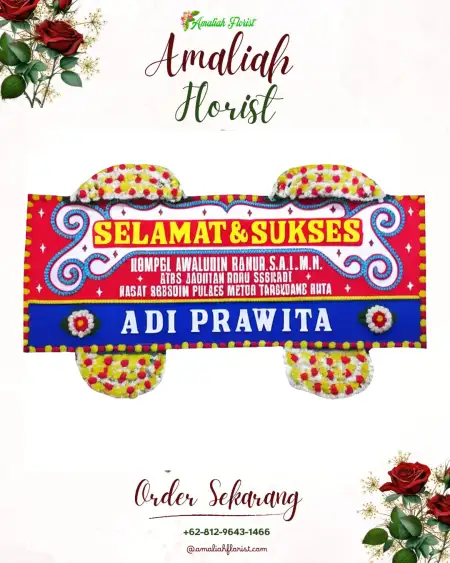 Papan Bunga Ucapan Selamat Kramat